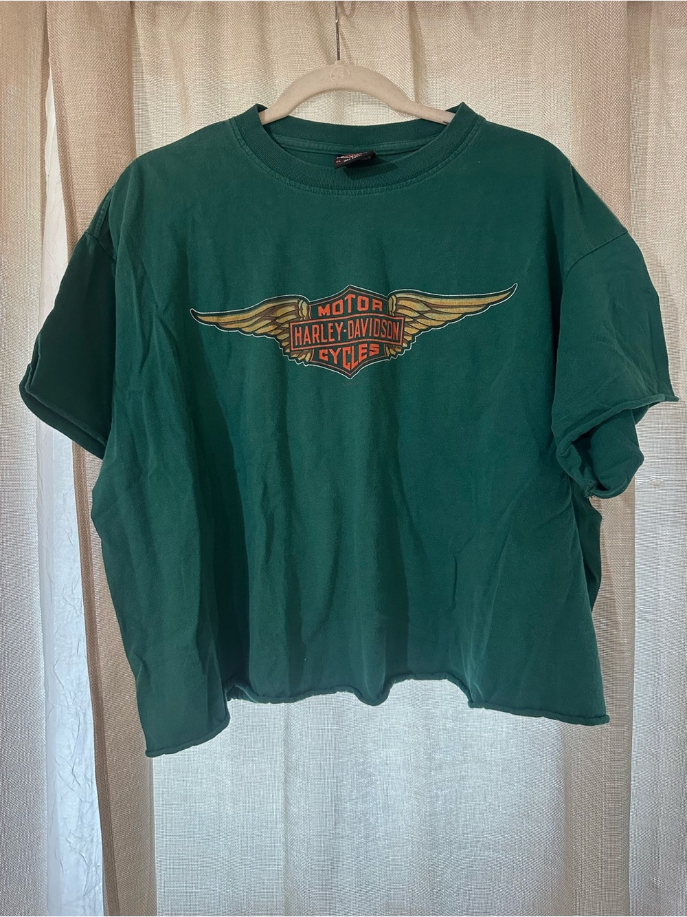 XL Harley-Davidson Green Graphic Tee Big Twin
